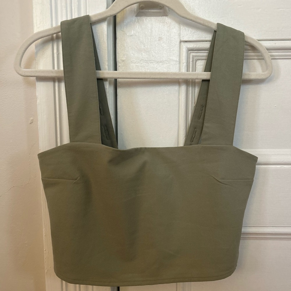 Abercrombie & Fitch Sage Green Tank Top